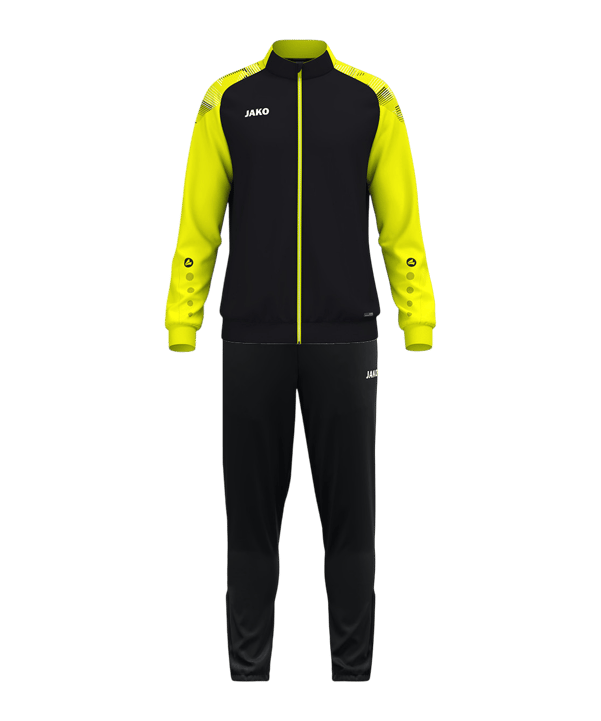 JAKO Sonic Trainingsanzug Kids Schwarz F819 - schwarz