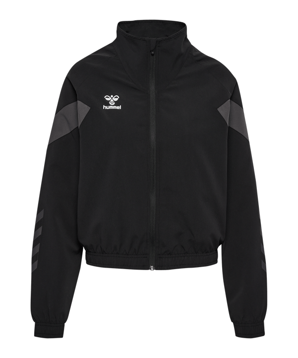 Hummel TRAVEL Trainingsjacke Damen Schwarz F2001 - schwarz