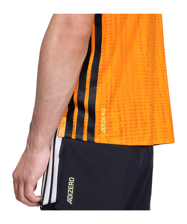 adidas Adizero Running Singlet T-Shirt Beige - beige