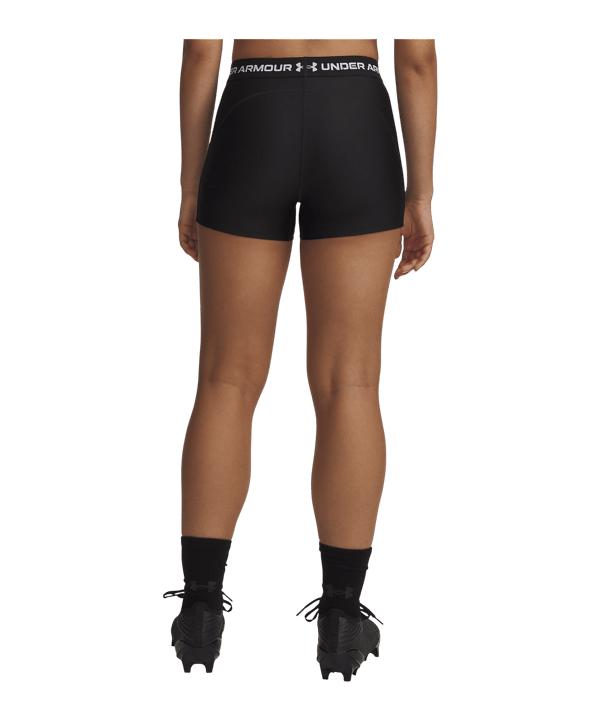 Under Armour HeatGear Shorty Tight Damen Schwarz F008 - schwarz