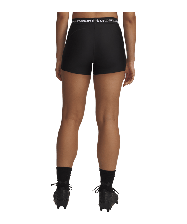 Under Armour HeatGear Shorty Leggings Donna Nero C008 - nero