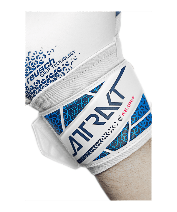 Reusch Attrakt Grip NC TW-Handschuhe Blau F4310 - blau