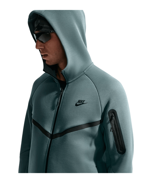 Nike Tech Fleece Jas Groen K382 - groen