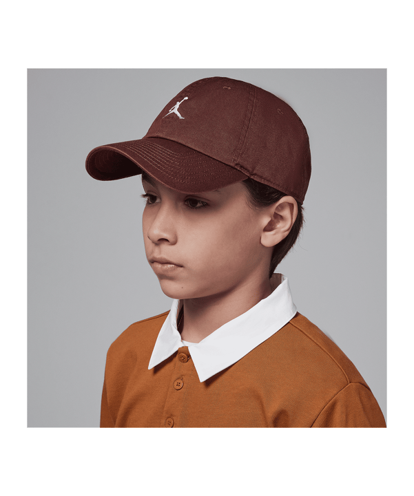 Jordan Club Unstructured Curved-Bill Mütze Rot F231 - rot