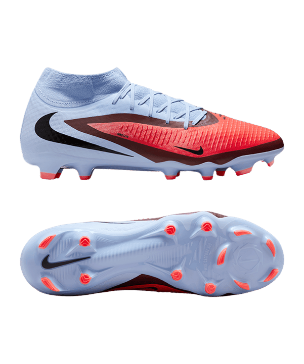 Nike Phantom 6 High Academy MG Scary Good Blauw K400 - blauw