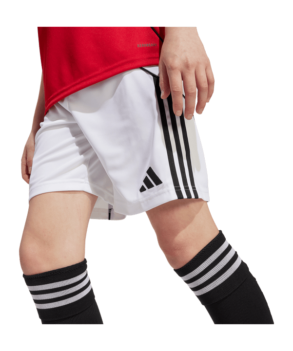 adidas Manchester United Short Home 2025/2026 Kids Weiß - weiss