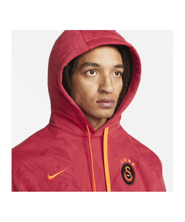 Nike Galatasaray Istanbul Fleece Hoody Rot F628 - rot