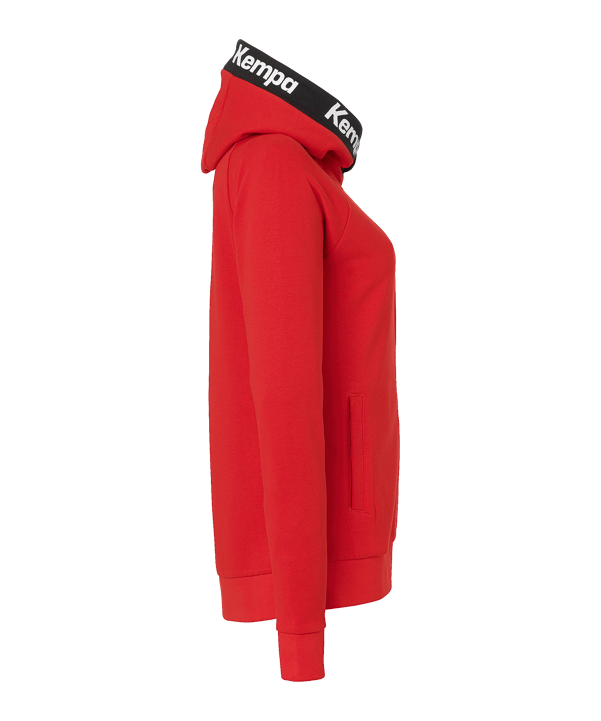 Kempa Veste à capuche Rouge C04 - rouge