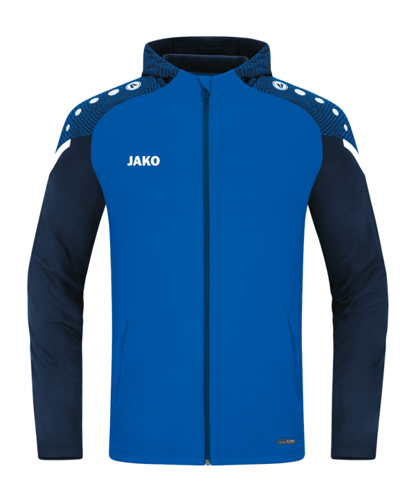 JAKO Performance Kapuzenjacke Kids Blau F403 - blau