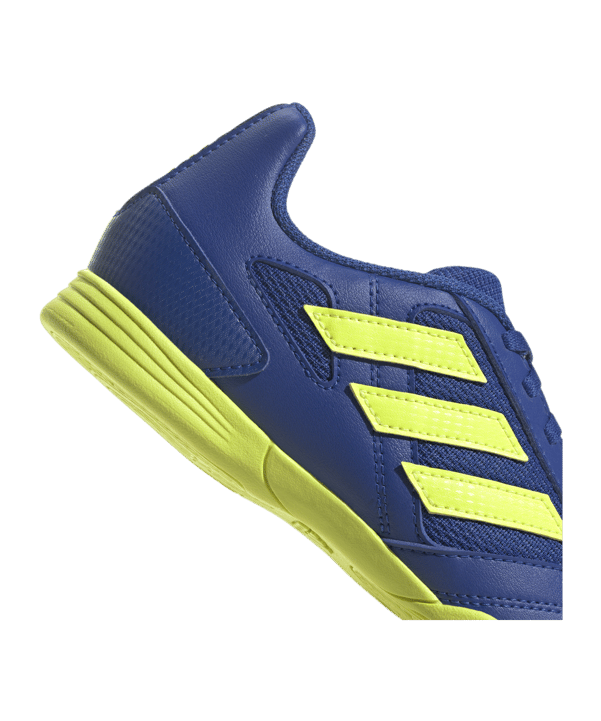adidas Super Sala 2 Halle Kids Blau Gelb - blau