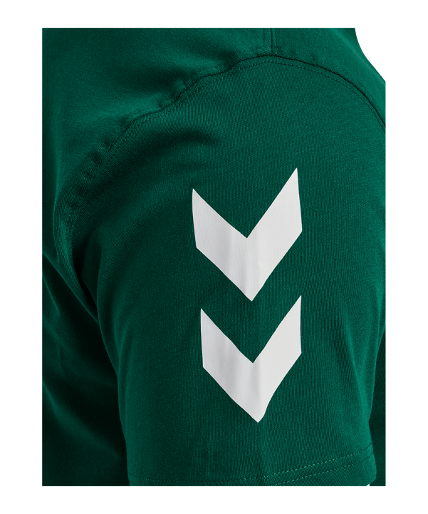 Hummel Go 2.0 Chevron T-shirt Verde C6140 - verde
