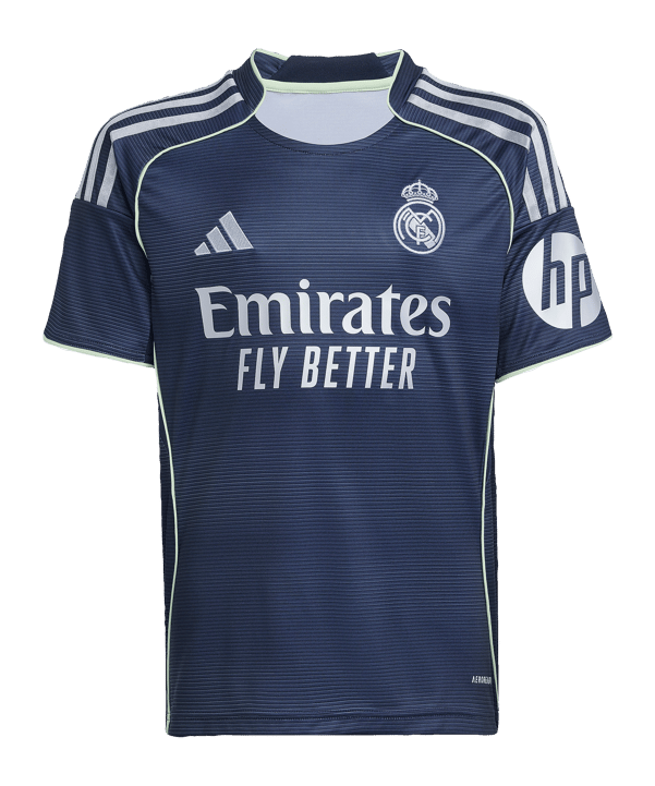 adidas Real Madrid Mini Trikot Set Away 2025/2026 Kids Blau - blau