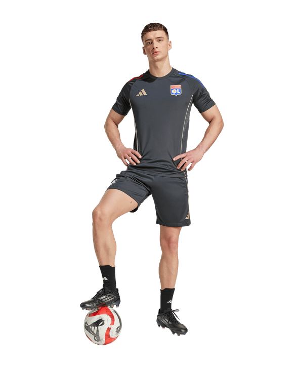 adidas Olympique Lyon Training Short Grau - grau