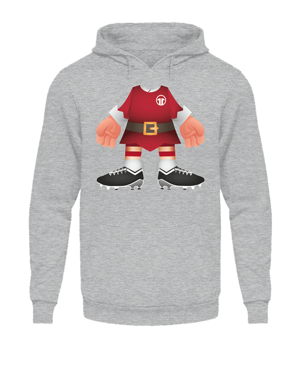 11teamsports Ugly Xmas Elf Hoody Grau - grau