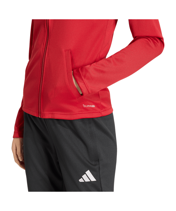 adidas Entrada 26 Trainingsjacke Damen Rot - rot