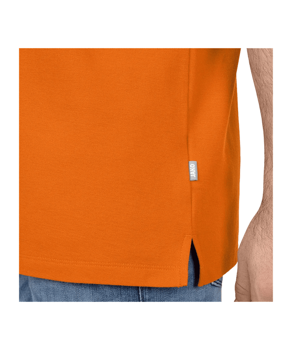 JAKO Organic Polo Shirt Orange F360