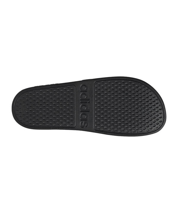 adidas Adilette Aqua Badelatsche Schwarz Gold - schwarz