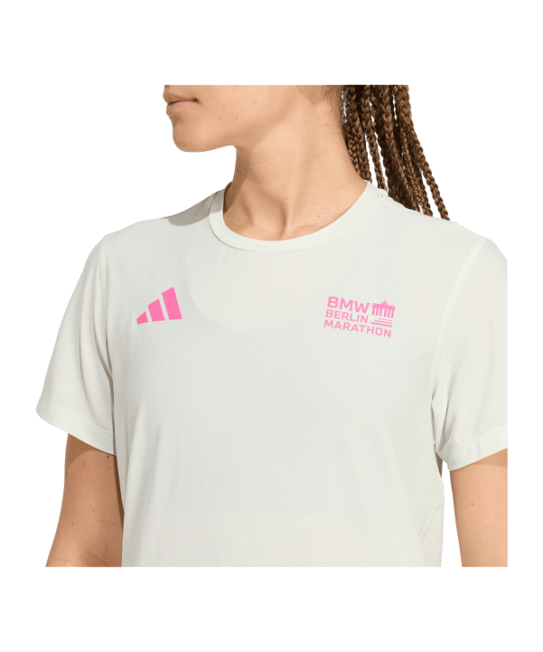 adidas BMW Berlin Marathon 2025 T-shirt Donna Verde - verde