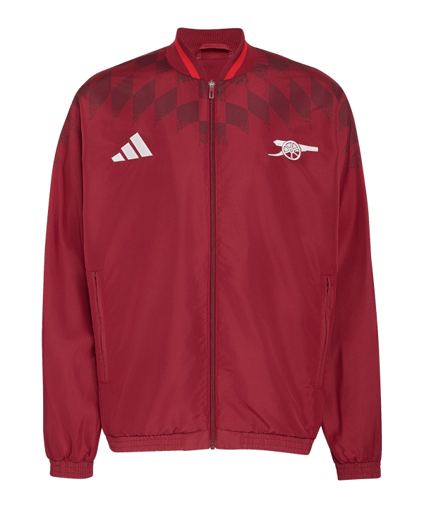 adidas FC Arsenal London Stadium Jacke Rot - rot