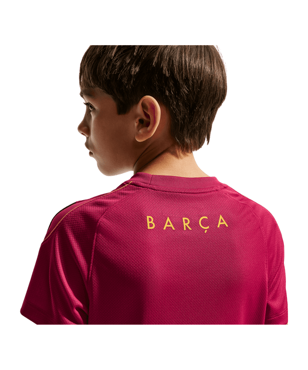 Nike FC Barcelone Formation Enfants Rouge C621 - rouge