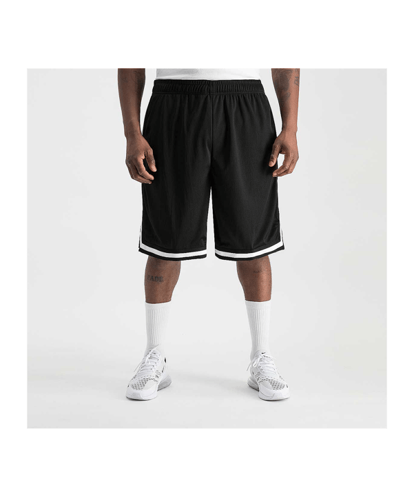 Urban Classic Stripes Mesh Short Schwarz - schwarz