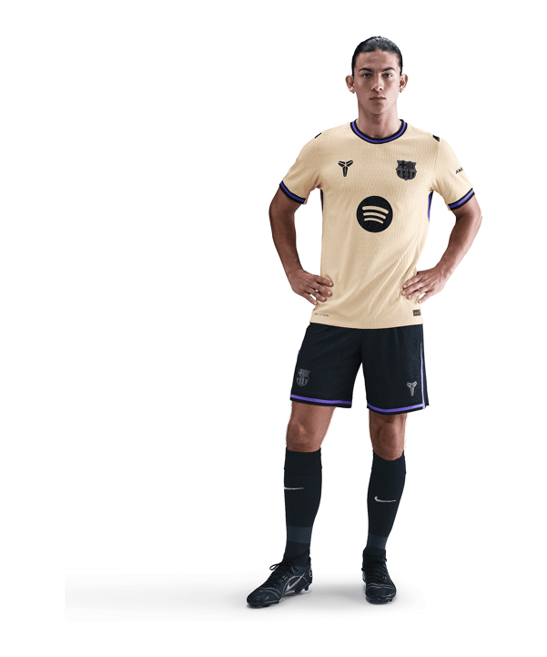 Nike FC Barcelona Authentic Trikot Away 2025/2026 Gold F784 - gold