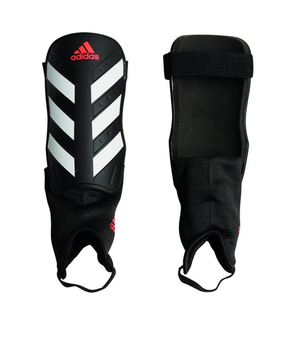 adidas Everclub Schienbeinschoner Schwarz Weiss - schwarz