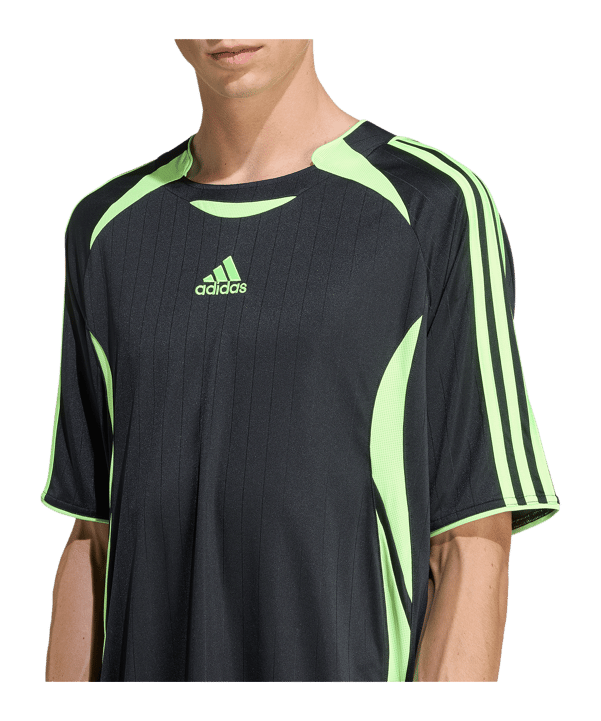 adidas Teamgeist T-Shirt Schwarz - schwarz