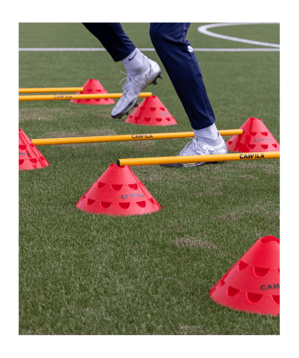 Cawila Trainingsstange L | 1,60m | Ø 25mm | Gelb - gelb