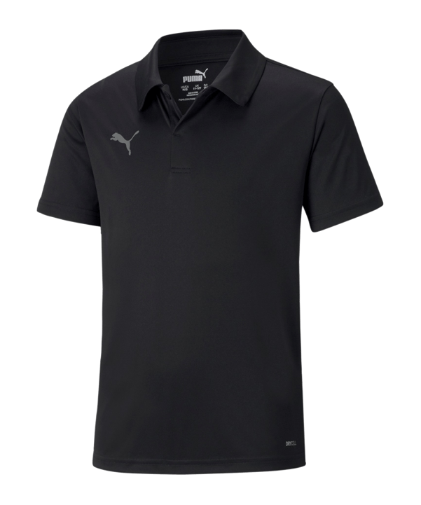 PUMA teamLIGA Sideline Polo Kids Schwarz F03 - schwarz