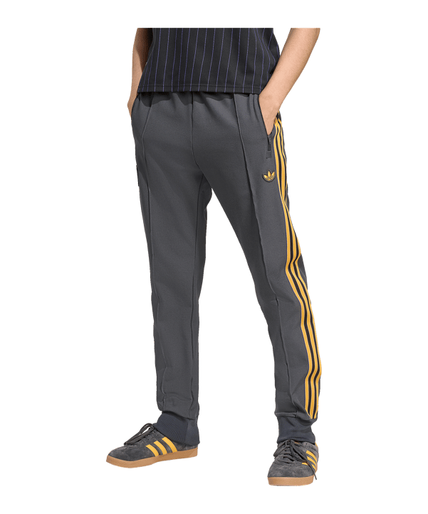 adidas Manchester United Icon Track Hose Schwarz - schwarz