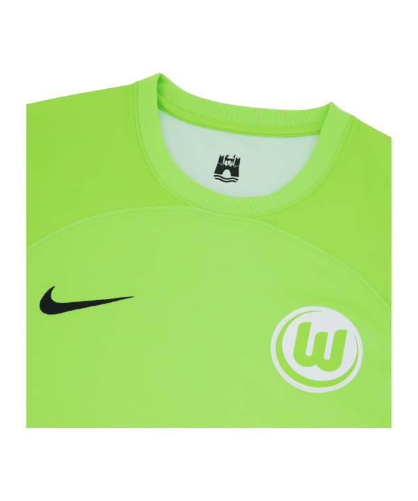 Nike VfL Wolfsburg Trikot Home 2023/2024 Grün F310 - gruen