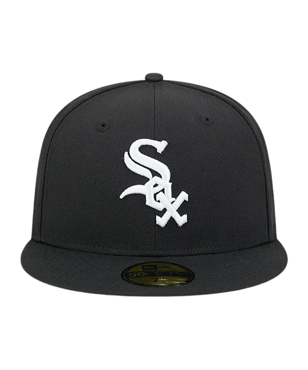 New Era MLB Chicago White Sox Team Verbiage 59Fifty Cap Schwarz - schwarz