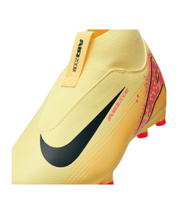 Nike Jr Zoom Mercurial Superfly X Academy FG/MG Mbappe Signature Kids Orange Blau F800 - orange