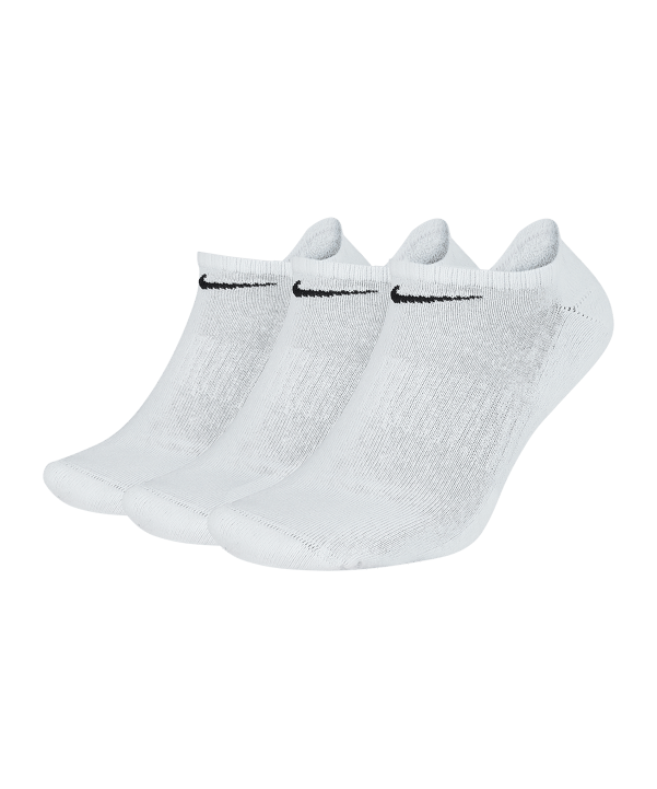 Nike Everyday Cushion No-Show Socken 3er Pack F100 - weiss