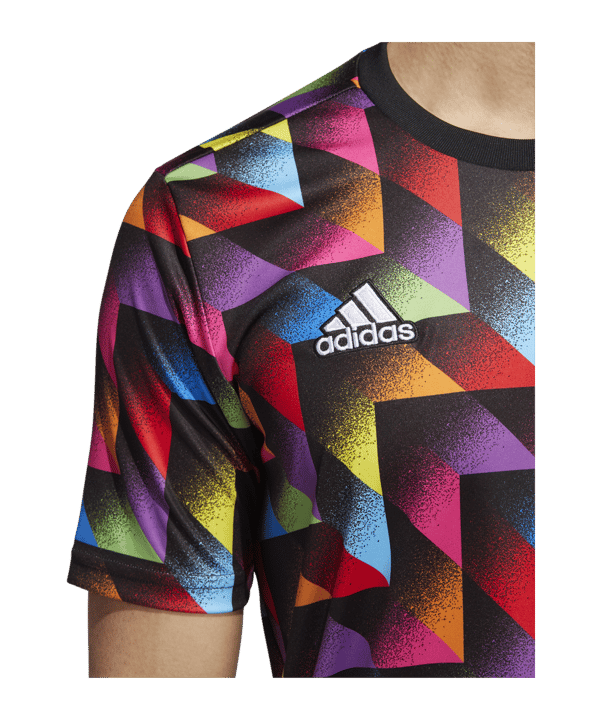 adidas MLS Pride Edition Shirt Gelb Grün Lila - gelb