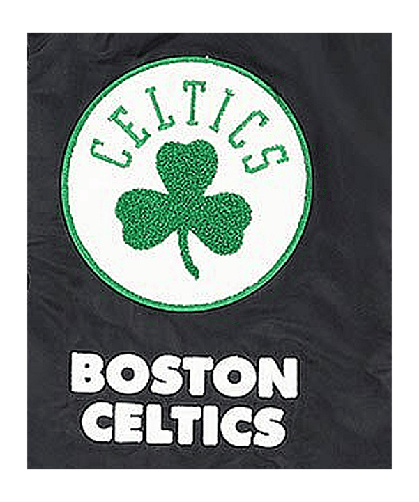 New Era Boston Celtics Varsity Jacke Schwarz - schwarz