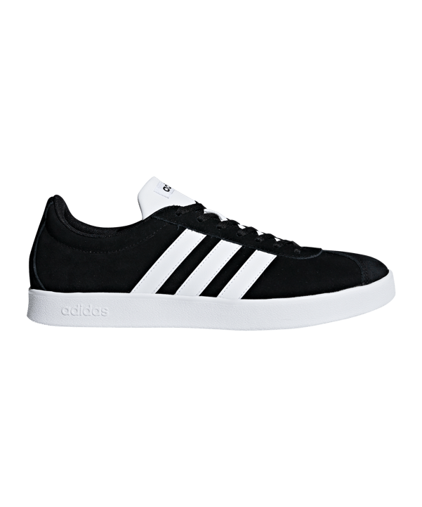 adidas VL Court 2.0 Schwarz Weiss - schwarz