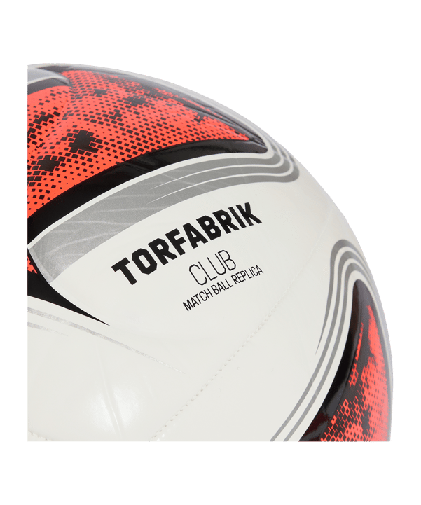 adidas DFL Bundesliga Torfabrik Club Trainingsball 2026/2027 Weiß - weiss