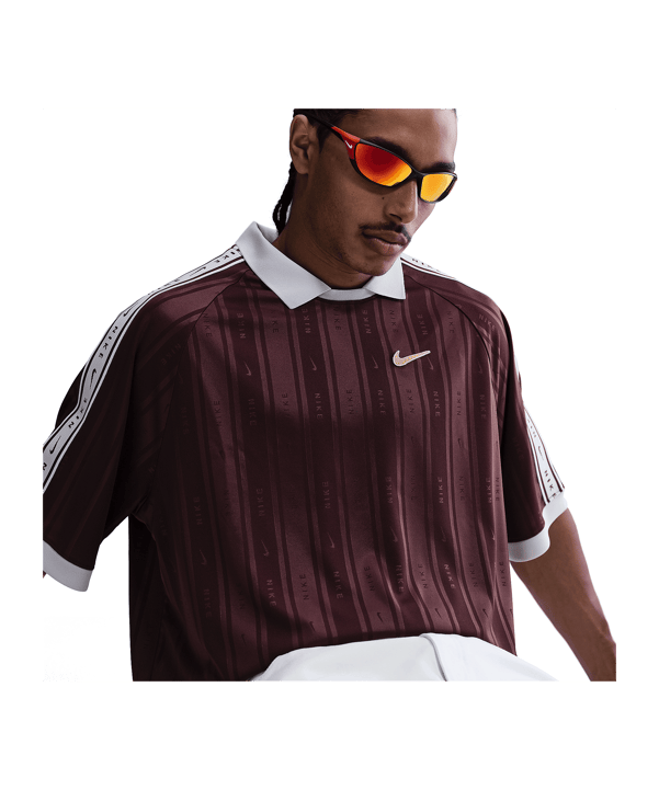 Nike NSW Club Trikot langarm Rot F652 - rot