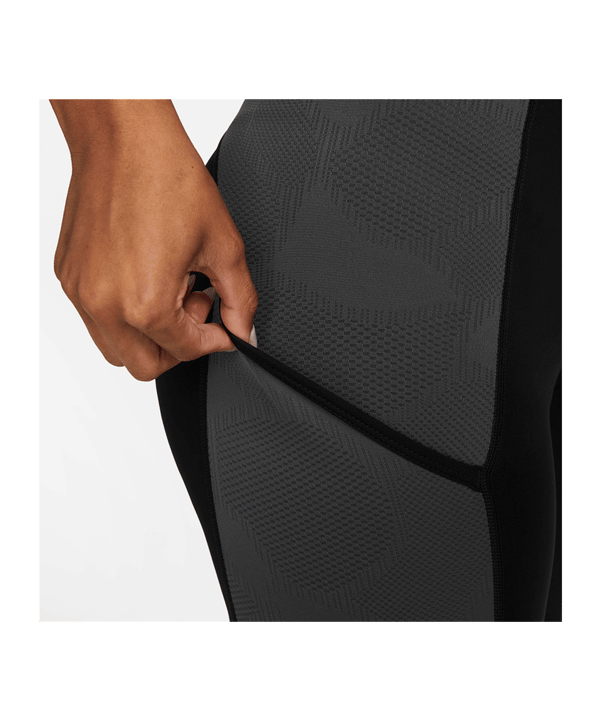 Nike Pro High-Waisted 7/8 Leggings Damen F010 - schwarz