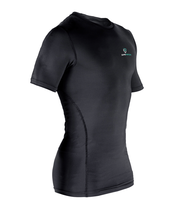 Gamepatch Compressishirt Hemd Schwarz - schwarz