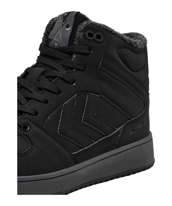 Hummel St. Power Play Mid Tex Sneaker zwart F2001 - zwart