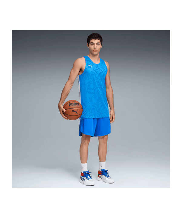 PUMA Teamjaws Graphic Trikot Blau F07 - blau