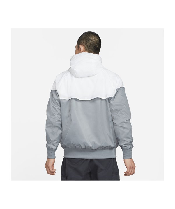 Nike Woven Windrunner Kapuzenjacke Grau F084 - grau