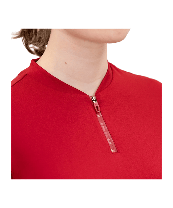 JAKO Pro Casual Polo Dames Rood K141 - rood