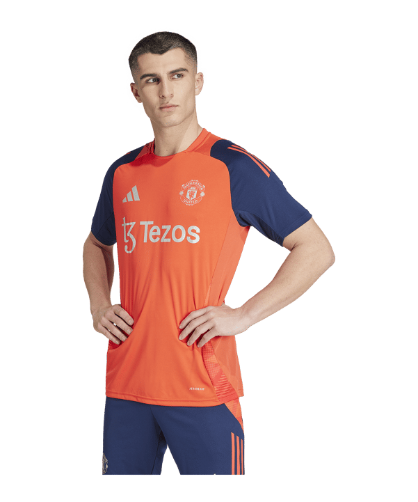 adidas Manchester United Trainingsshirt Rot - rot