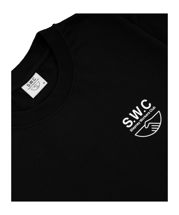 Stepney Handshake T-Shirt Schwarz - schwarz