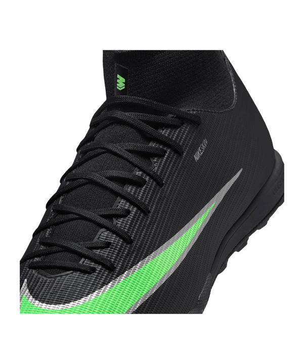 Nike Air Zoom Mercurial Superfly XI Academy High TF Shadow Nero C001 - nero