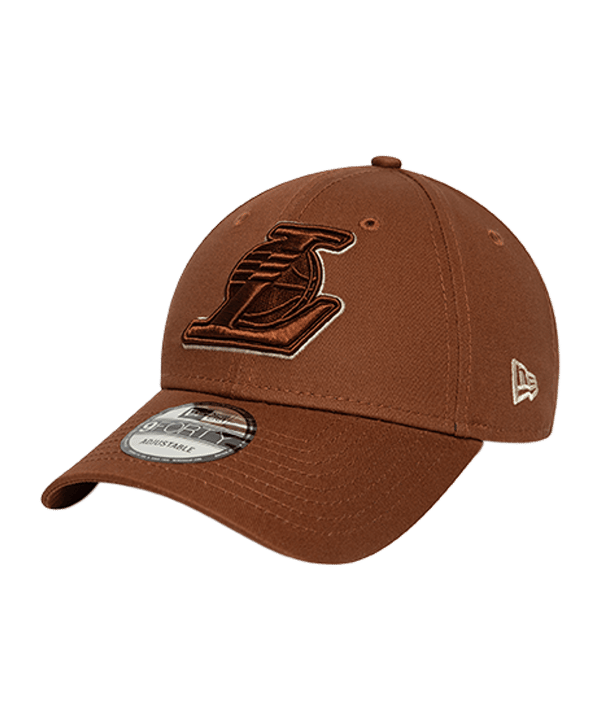 New Era MLB 9Forty Los Angeles Dodgers Outline Cap Braun - braun